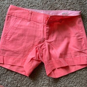 Lilly Pulitzer Neon Pink Cotton Shorts